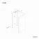 Copenhagen Easy Clean 8mm Wet Room Shower Glass Panel 700mm