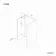 Copenhagen Easy Clean 8mm Wet Room Shower Glass Panel 1000mm