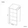 Munich Matt Black Grid Easy Clean 8mm Wet Room Shower Glass Panel 900mm