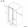 Oslo Matt Black Premium Easy Clean 8mm Sliding Shower Door 1200mm
