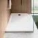Sydney Low Profile Rectangular Gloss White Stone Shower Tray 1700x800mm