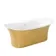 Trafalgar Gold Effect 1700mm Freestanding Roll Top Slipper Bath