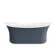 Trafalgar Inky Blue 1700mm Freestanding Roll Top Slipper Bath