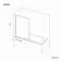 Zurich Easy Clean Matt Black Framed Bath Screen - 1000mm