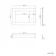 Traditional Linen White Wooden Bath End Panel 680mm