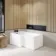 1600 Super Strength Reinforced Acrylic L Shaped Bath Front Panel