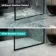 Fiji Easy Clean Fluted Matt Black Framed Bath Screen - 800mm