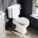 Hudson Traditional Cotton White Wooden Soft Close Seat