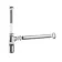Chrome Traditional Solid Brass Bottle Trap