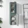 Midnight Green Midnight Green Wall Hung Tall Cabinet 1400x350mm