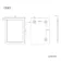 Bella Art Deco Bathroom Mirror 800x600mm