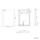 Emielia Battery Operated Illuminated LED Mirror 700x500mm