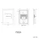 Ellie Illuminated LED Mirror With BLUETOOTH Speaker 700x500mm
