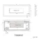 Ellie Large Illuminated LED Mirror 500x1200mm