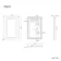 Arabella Battery Operated Illuminated LED Cloakroom Mirror 600x400mm