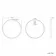 Mollie Black Framed Round Bathroom Mirror 600mm
