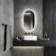 Emilee Oval Illuminated LED Mirror 800x450mm