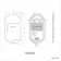 Emilee Oval Illuminated LED Mirror 800x450mm