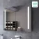 Emielia Battery Operated Illuminated LED Mirror Cabinet 600x800mm