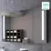 Emielia Battery Operated Illuminated LED Mirror Cabinet 600x1000mm