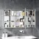 Emielia Battery Operated Illuminated LED Mirror Cabinet 600x1000mm