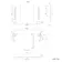 Emielia Battery Operated Illuminated LED Mirror Cabinet 600x1000mm