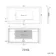 Ellie Illuminated LED Mirror With BLUETOOTH Speaker 600x1200mm