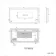 Evelyn Illuminated LED Mirror 500X1000mm