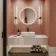 Aria Round Illuminated LED Mirror With BLUETOOTH Speaker 600mm