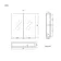 Gloss White Mirror Cabinet 600mm