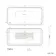 Olivia Black Framed Illuminated LED Mirror With BLUETOOTH Speaker 600x1200mm