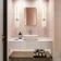 Olivia Brushed Brass Rectangular Bathroom Mirror 600x400mm