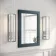 Inky Blue Bathroom Mirror 700x500mm