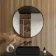  Mollie Black Framed Round Backlit llluminated LED Mirror 800mm 