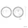 Blake Round Illuminated LED Mirror 800mm