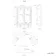 Mia Black Framed Illuminated LED Mirror Cabinet 710x600mm