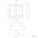 Mia Black Framed Illuminated LED Mirror Cabinet 710x800mm