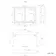 Mia Black Framed Illuminated LED Mirror Cabinet 710x1000mm
