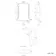 Olivia Battery Operated Matt Brass Illuminated LED Mirror Cabinet 710x500mm