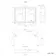 Mia Matt Brass Illuminated LED Mirror Cabinet 710x1000mm