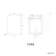 Olivia Battery Operated Brushed Brass Illuminated LED Mirror 700x500mm