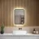 Olivia Black Framed Backlit llluminated LED Mirror 600x400mm