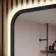 Olivia Black Framed Backlit llluminated LED Mirror 800x600mm