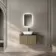Olivia Brushed Brass Backlit llluminated LED Mirror 600x400mm