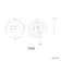 Mollie Brushed Brass Round Backlit Illuminated LED Mirror 600mm