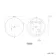 Mollie Brushed Brass Round Backlit Illuminated LED Mirror 800mm