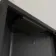 Madelyn Battery Operated Black Framed Illuminated LED Corner Mirror Cabinet 600mm Tall