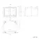 Mia Black Framed Illuminated LED Mirror Cabinet With BLUETOOTH Speaker & USB Port 710x1000mm