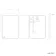 Essence Black Framed Rectangular Bathroom Mirror 700x500mm