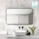 Essence Black Framed Rectangular Bathroom Mirror 600x1000mm